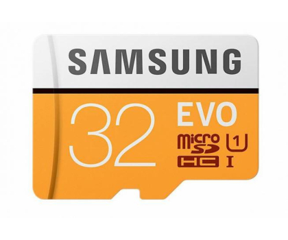 Karta pamięci Samsung 32GB microSDHC Evo zapis 20MB/s odczyt 95MB/s